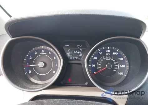 2014 Hyundai Elantra Limited from USA, damaged, VIN 5NPDH4AEXEH462605